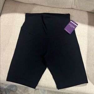 Hummus Women's Black Bike Shorts